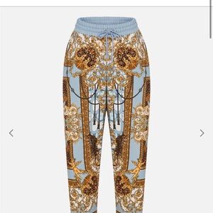 Baroque Print Jogger Pants